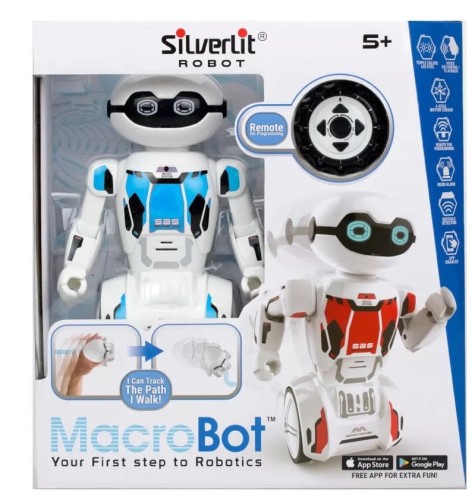 Silverlit MacroBot Robot Zdalnie Sterowany BLUE