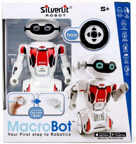 Silverlit Robot MacroBot zdalnie sterowany RED