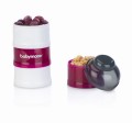 Pojemniki do mleka w proszku- cherry