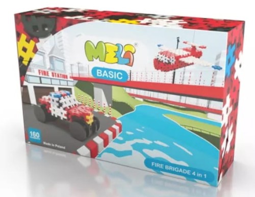 Klocki Meli Thematic Fire Brigade 4w1