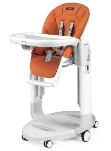 Peg Perego Krzesełko z funkcją leżaczka i huśtawki Tatamia Follow Me WONDER ORANGE