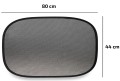 Samoprzylepna osłona przeciwsłoneczna 80x44cm 2szt Heyner