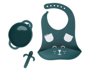 Zestaw Obiadowy dla Dzieci Silikonowy Babymoov