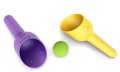 Zestaw SiBi Łopatka, Sitko, Piłka Fiolet BiBio Bioplastik 18m+
