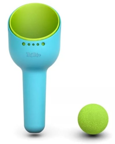 Zestaw SiBi Łopatka, Sitko, Piłka Turkus BiBio Bioplastik 18m+