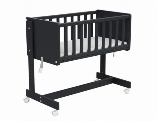 Łóżeczko Dostawka 5w1 Grafit Osann