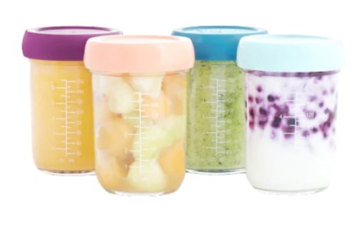 Zestaw szklanych pojemników Babymoov 4 szt.