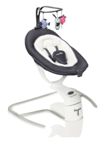 Elektryczny bujak dla niemowląt Swoon Motion Zinc Babymoov