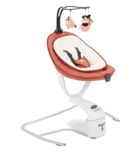 Elektryczny bujak dla niemowląt Swoon Motion Terracotta Babymoov