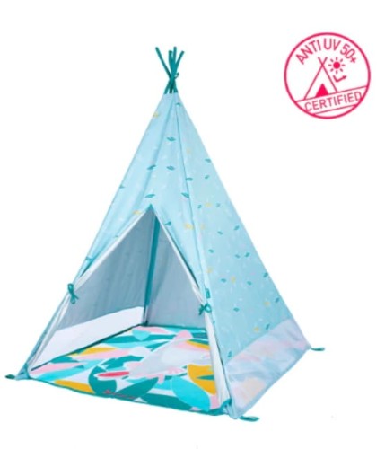 Indiański namiot Tipi Jungle z ochroną UV 50+ Badabulle