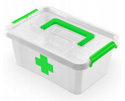 Domowa Apteczka Pojemnik na Leki + Organizer 4,5L Orplast