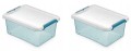 Zestaw pojemników pudełek Arctic Line 1,6L 2 szt
