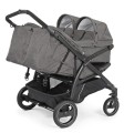 Miękka gondola PORTE ENFANT do wózka Book For Two ARDESIA Peg Perego