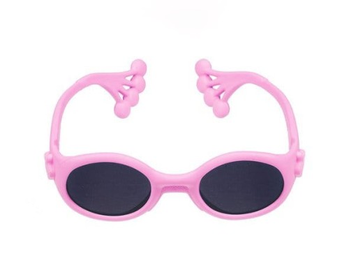 Okulary przeciwsłoneczne dla dzieci Pink 6m+ ANIMAL SUNGLASSES