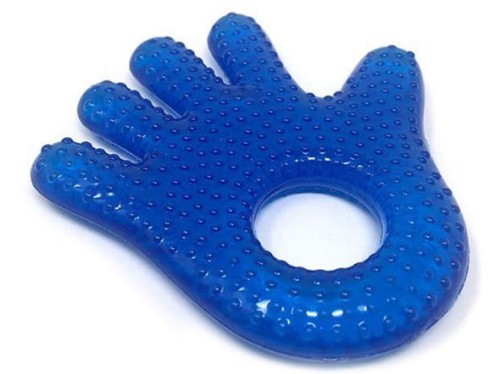 Gryzak chłodzący łapka Niebieski 4m+ POUPY