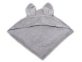 Ręcznik bambusowy z kapturkiem Popielaty 100x100 BAMBOOM