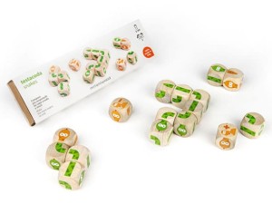 Drewniana gra logiczna Węże 5l+ MILANIWOOD