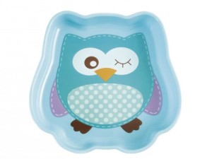 Talerzyk dla dziecka sowa 4m+ LULABI