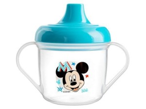 Kubek z uchwytami myszka Mickey 6m+ LULABI