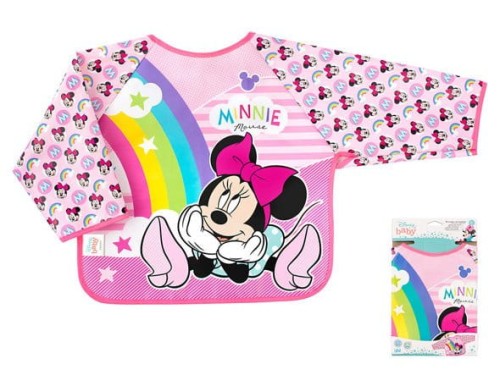 Fartuszek wodoodporny dla dziecka myszka Minnie 0m+ LULABI