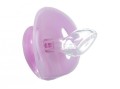 Smoczek ortodontyczny silikonowy świecący Różowy 6m+ LULABI