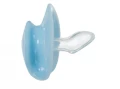 Smoczek ortodontyczny silikonowy świecący Niebieski 6m+ LULABI