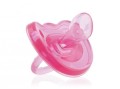Smoczek silikonowy Różowy 0m+ LULABI