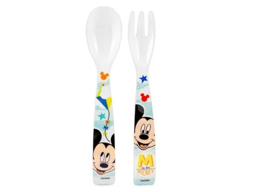 Sztućce dla dziecka myszka Mickey 6m+ LULABI