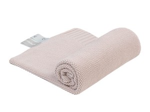 Kocyk bambusowy 80x100 cm różowy PIAPIMO