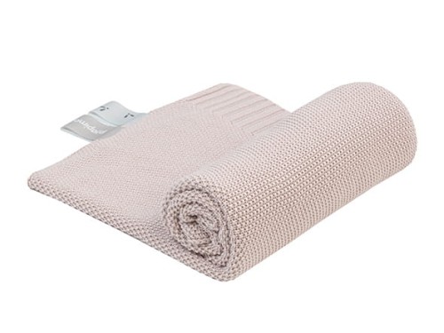 Kocyk bambusowy 80x100 cm różowy PIAPIMO