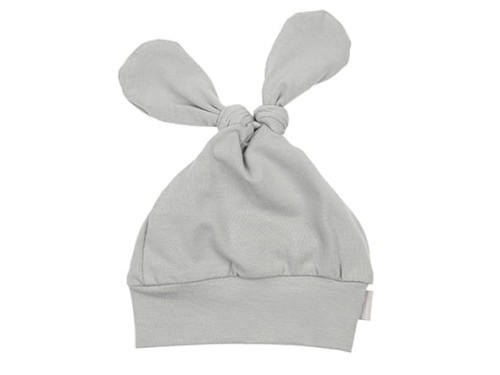 Czapeczka bawełniana 0-1 mies. szara PIAPIMO