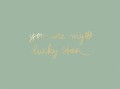 Plakat dziecięcy 30x42 Olive lucky clover FUNKYBOX