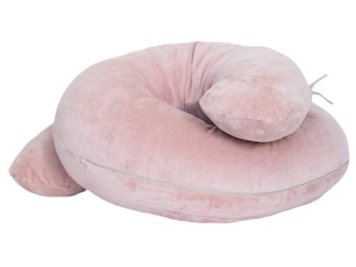 Poduszka ciążowa typu C dla kobiet w ciąży różowa PIAPIMO