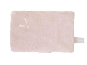 Poduszka welurowa do wózka i łóżeczka 30x20 cm różowa PIAPIMO