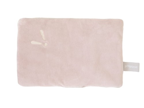 Poduszka welurowa do wózka i łóżeczka 30x20 cm różowa PIAPIMO
