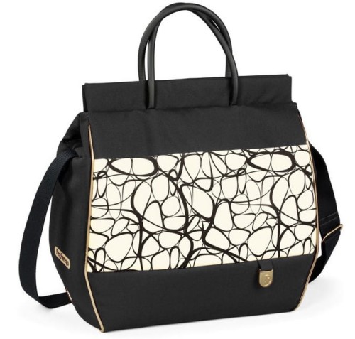 Torba BORSA z matą do przewijania Graphic Gold Peg Pereg