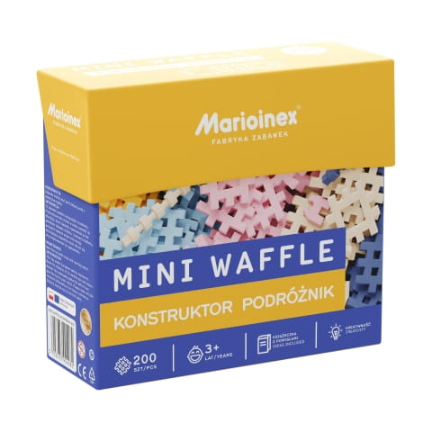 Mini Waffle Konstruktor PODRÓŻNIK 200 el. Marioinex