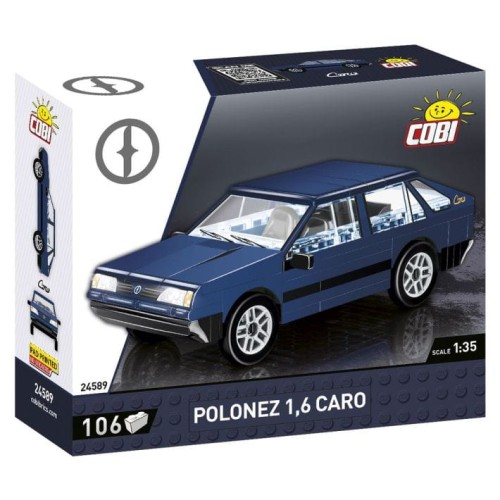 Klocki Auto 24589 POLONEZ 1.6 CARO Samochód Cobi