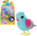 Ćwierkający Świecący Ptaszek Blue Little Live Pets