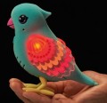 Ćwierkający Świecący Ptaszek Blue Little Live Pets