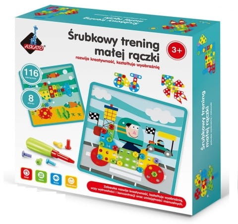 Śrubkowy Trening Małej Rączki 3 + Askato