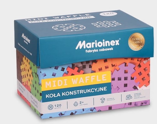 Marioinex Midi Waffle Koła Konstrukcyjne 120