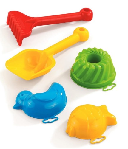 Komplet Mały Mini do piasku na plażę Marioinex