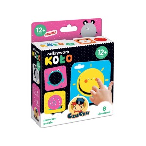 CzuCzu Pierwsze Puzzle Odkrywam Koło 12m+