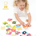 CzuCzu Puzzle Układam Pojazdy 2+