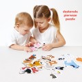 CzuCzu Puzzle do Pary Zwierzątka na Wsi 18m+