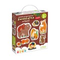 CzuCzu Puzzle Progresywne Zwierzęta w Lesie 2+
