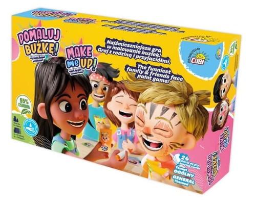 GRA RODZINNA POMALUJ BUŹKĘ Zgadnij kim jestem