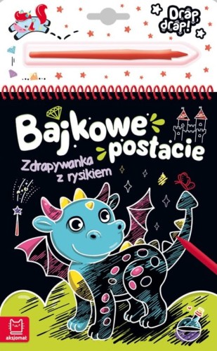 Bajkowe Postacie Zdrapywanka z Rysikiem Aksjomat