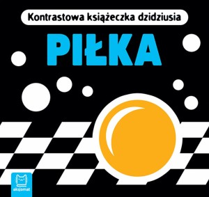 Piłka Kontrastowa książeczka dzidziusia Harmonijka  Aksjomat